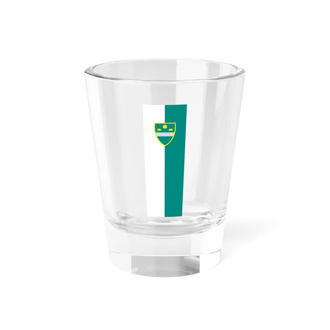 Flag of Murska Sobota vertical (Slovenia) Shot Glass 1.5oz 1.5oz - Go Mug Yourself