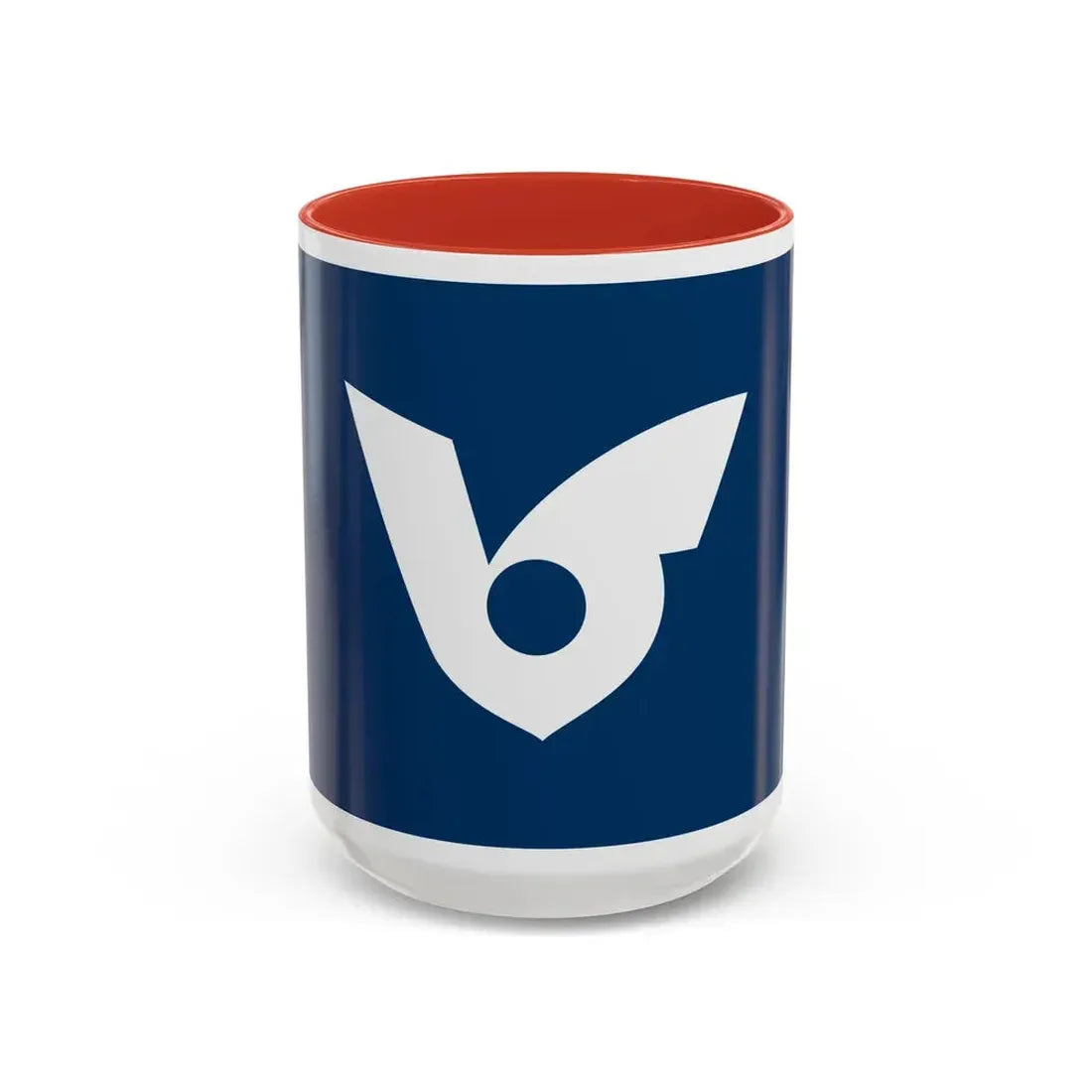 Flag of Musashimurayama Tokyo Japan - Accent Coffee Mug 15oz Red - Go Mug Yourself