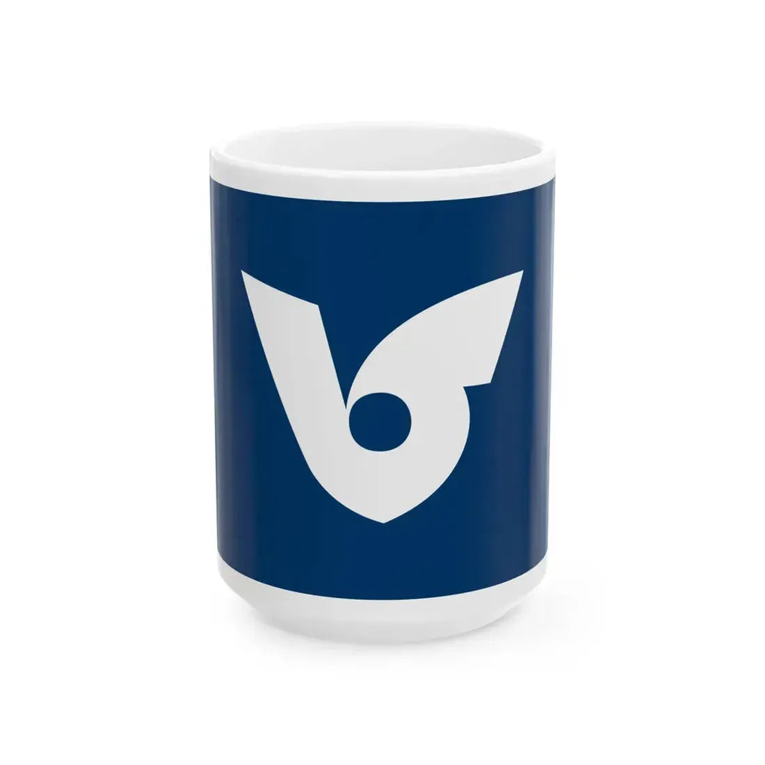 Flag of Musashimurayama Tokyo (Japan) White Coffee Mug 15oz - Go Mug Yourself