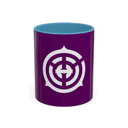 Flag of Musashino Tokyo Japan - Accent Coffee Mug 11oz Light Blue - Go Mug Yourself