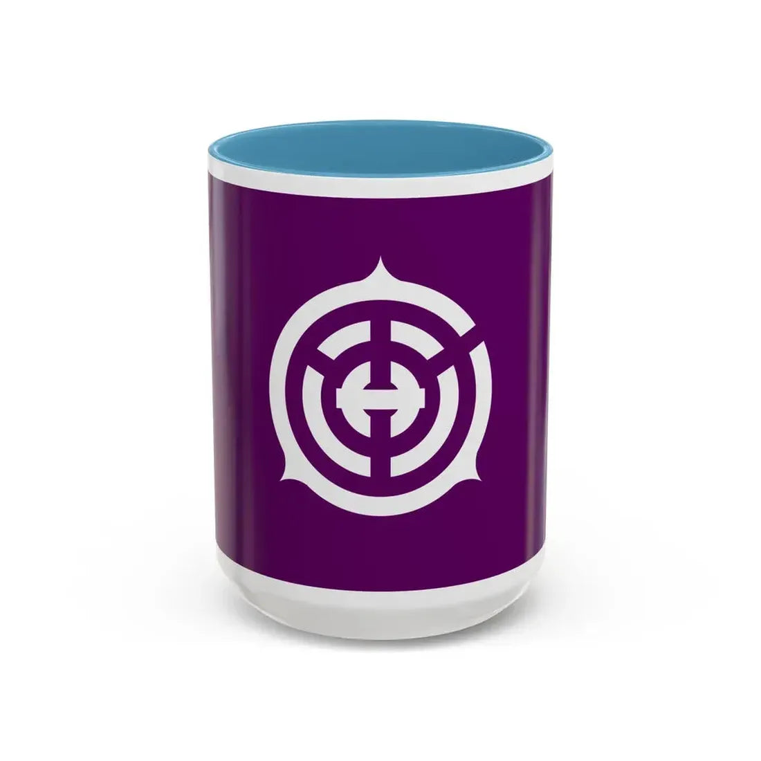 Flag of Musashino Tokyo Japan - Accent Coffee Mug 15oz Light Blue - Go Mug Yourself