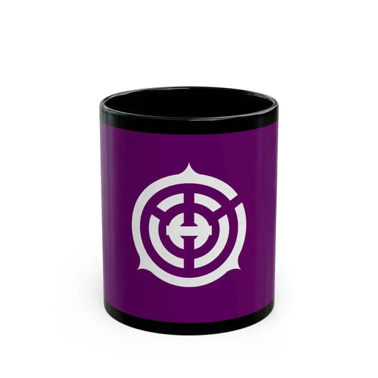 Flag of Musashino Tokyo Japan - Black Coffee Mug 11oz - Go Mug Yourself