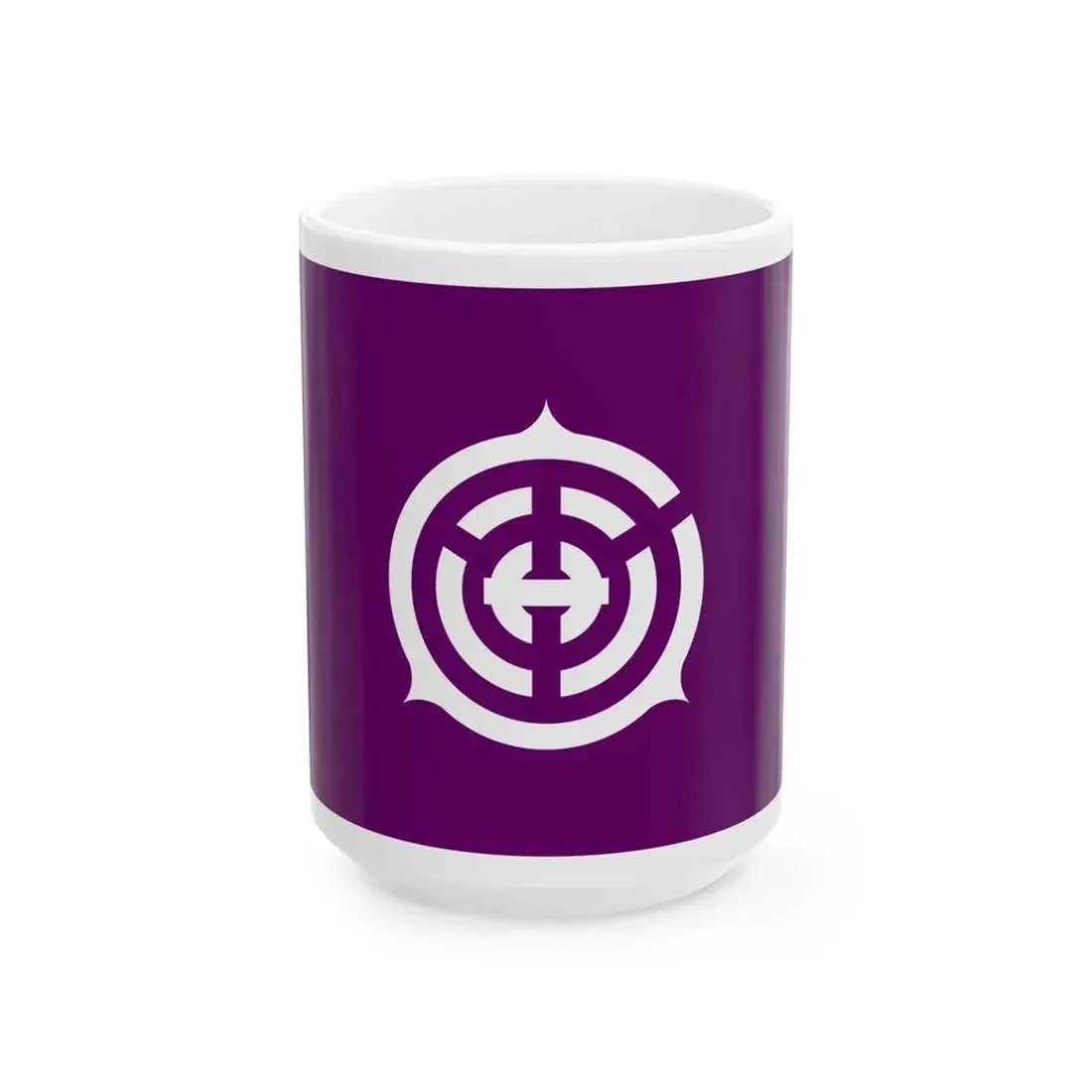 Flag of Musashino Tokyo (Japan) White Coffee Mug 15oz - Go Mug Yourself
