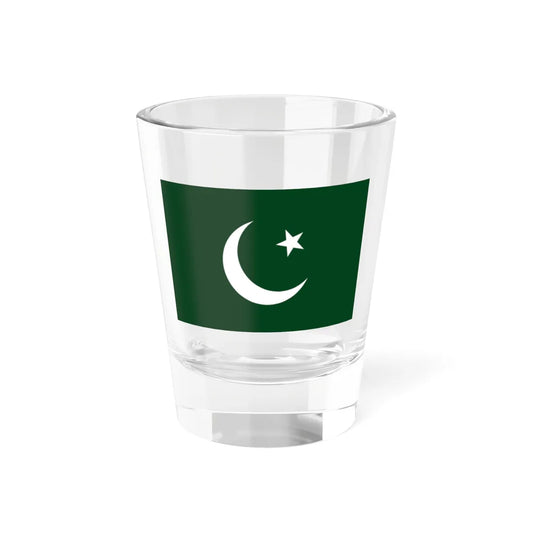 Flag of Muslim League (India) Shot Glass 1.5oz 1.5oz - Go Mug Yourself