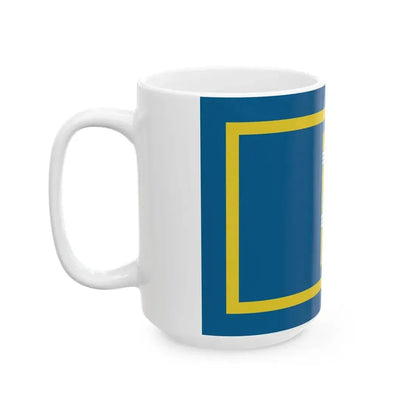 Flag of Mussolini as Capo del governo of Fascist Italy (Italy) White Coffee Mug - Go Mug Yourself