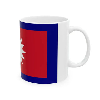 Flag of Mustang (Nepal) White Coffee Mug - Go Mug Yourself