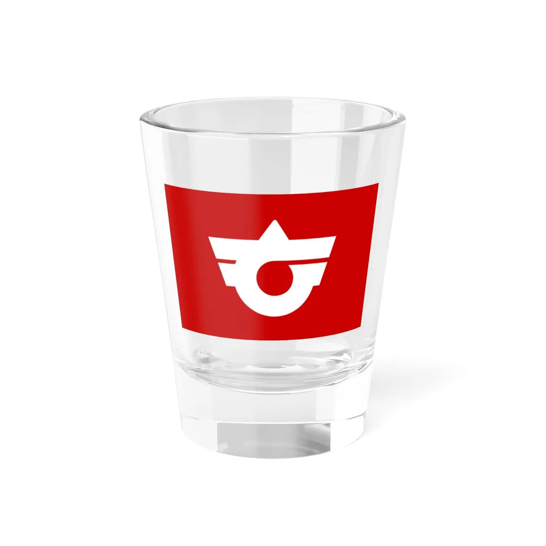 Flag of Mutsumi Yamaguchi 1969-2005 (Japan) Shot Glass 1.5oz 1.5oz - Go Mug Yourself