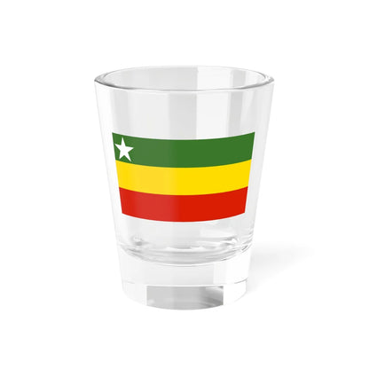 Flag of Myanmar 2006 proposal (Myanmar) Shot Glass 1.5oz 1.5oz - Go Mug Yourself