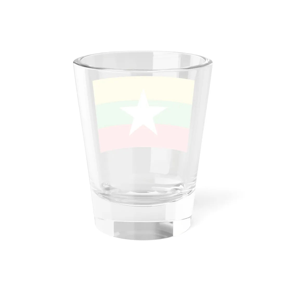 Flag of Myanmar (Myanmar) Shot Glass 1.5oz - Go Mug Yourself