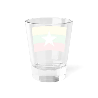 Flag of Myanmar (Myanmar) Shot Glass 1.5oz - Go Mug Yourself
