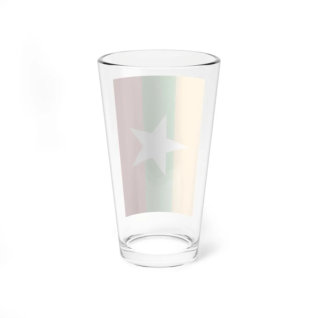 Flag of Myanmar vertical (Myanmar) Pint Glass 16oz - Go Mug Yourself