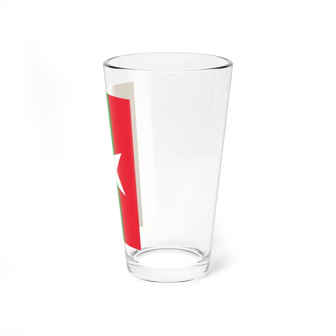 Flag of Myanmar vertical (Myanmar) Pint Glass 16oz - Go Mug Yourself