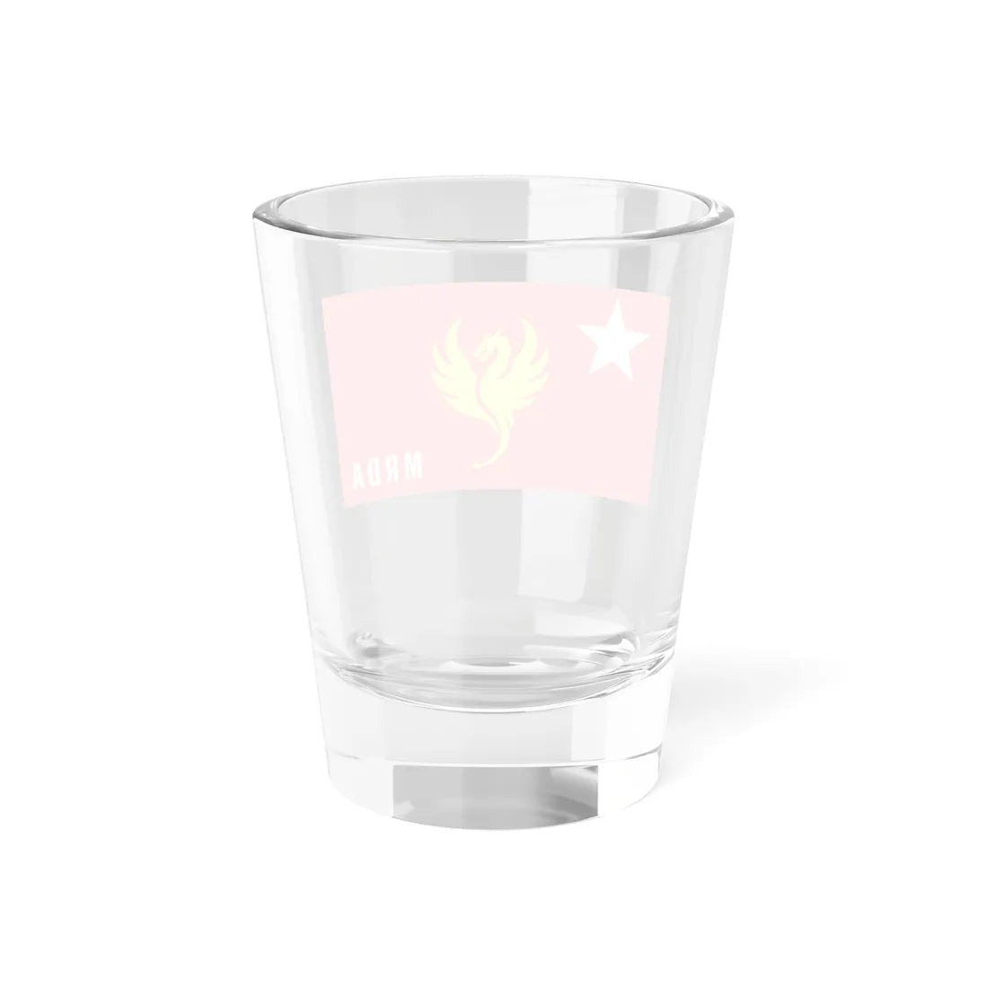 Flag of Myanmars Royal Dragon Army (Myanmar) Shot Glass 1.5oz - Go Mug Yourself