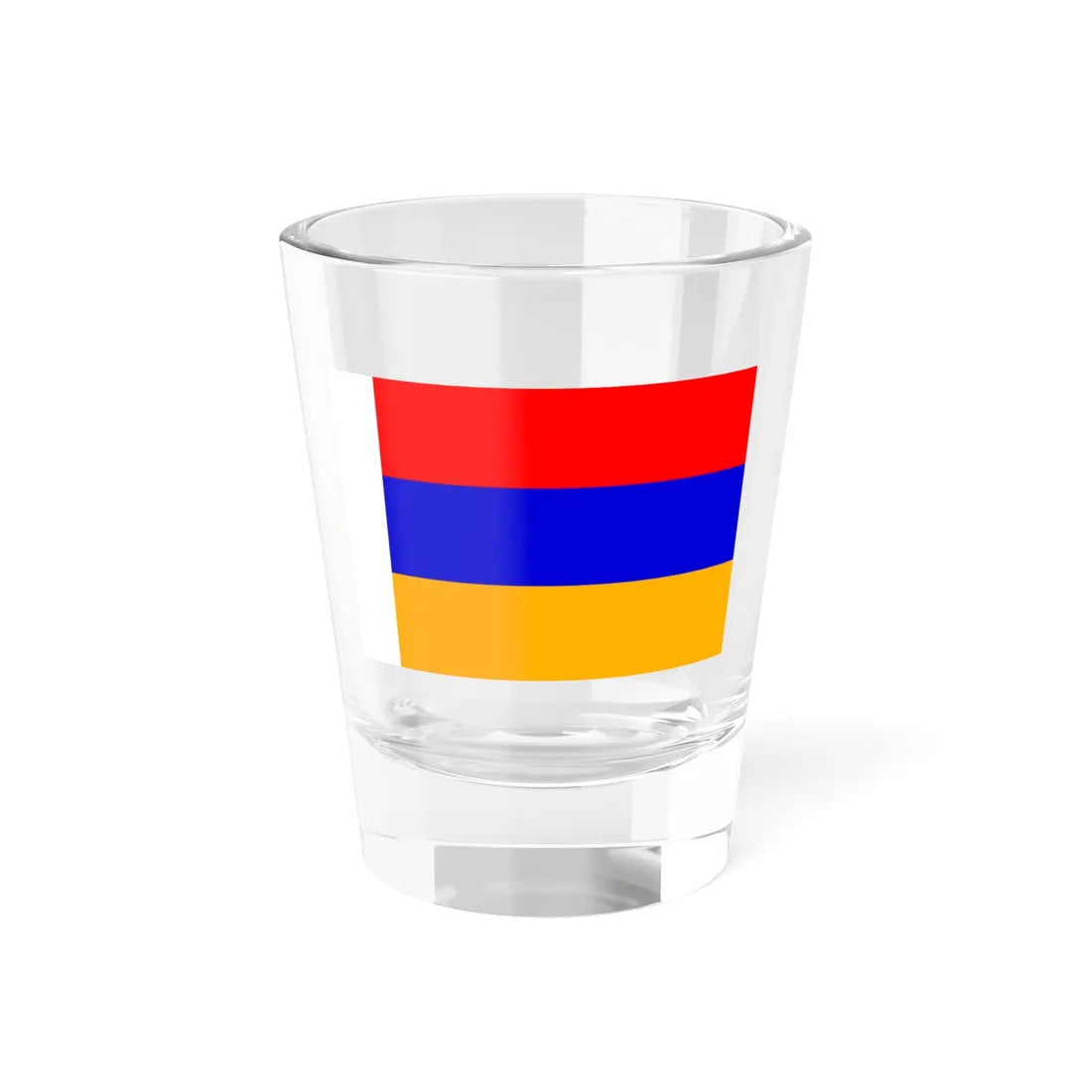 Flag of Myasnikovsky rayon Rostov oblast (Russia) Shot Glass 1.5oz 1.5oz - Go Mug Yourself