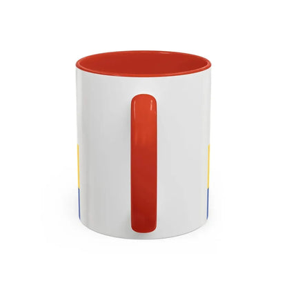 Flag of Mykolaiv Oblast Ukraine - Accent Coffee Mug - Go Mug Yourself