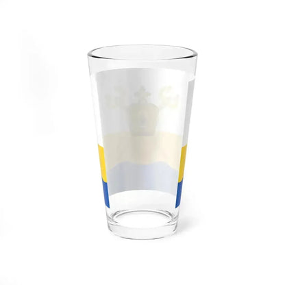 Flag of Mykolaiv Oblast Ukraine - Pint Glass 16oz - Go Mug Yourself