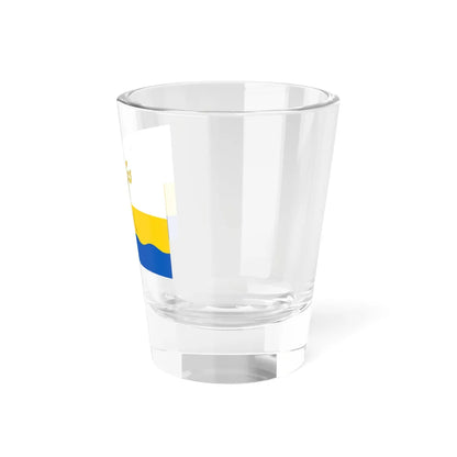 Flag of Mykolaiv Oblast (Ukraine) Shot Glass 1.5oz - Go Mug Yourself