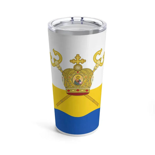 Flag of Mykolaiv Oblast Ukraine - Tumbler 20oz 20oz - Go Mug Yourself