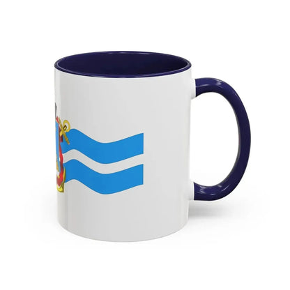 Flag of Mykolaiv Ukraine - Accent Coffee Mug - Go Mug Yourself