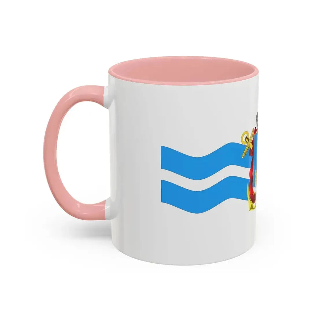 Flag of Mykolaiv Ukraine - Accent Coffee Mug - Go Mug Yourself