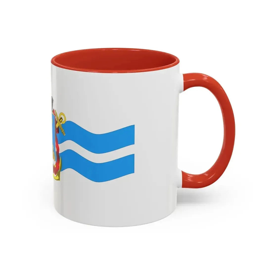 Flag of Mykolaiv Ukraine - Accent Coffee Mug - Go Mug Yourself