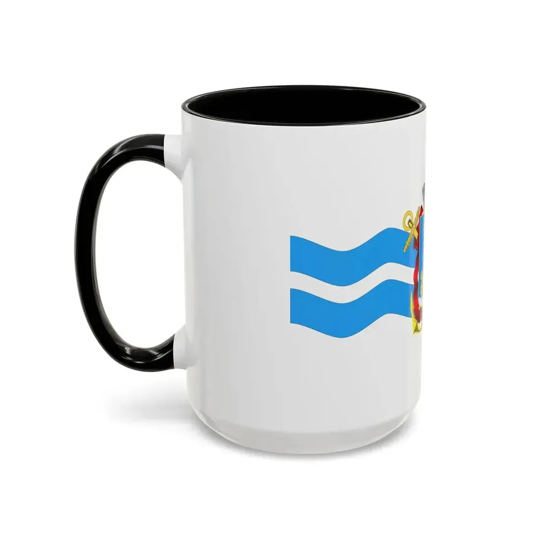 Flag of Mykolaiv Ukraine - Accent Coffee Mug - Go Mug Yourself