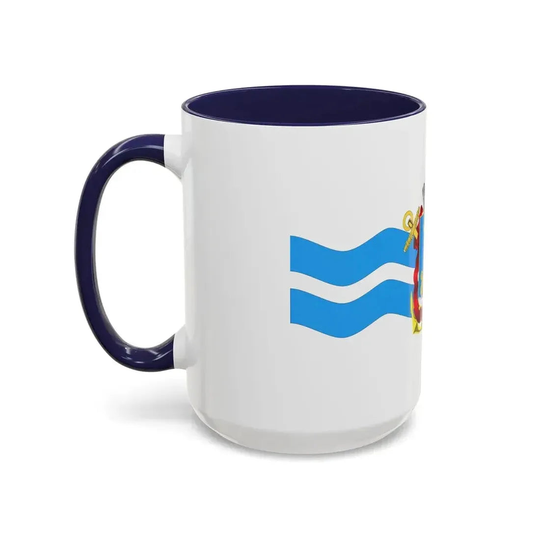 Flag of Mykolaiv Ukraine - Accent Coffee Mug - Go Mug Yourself