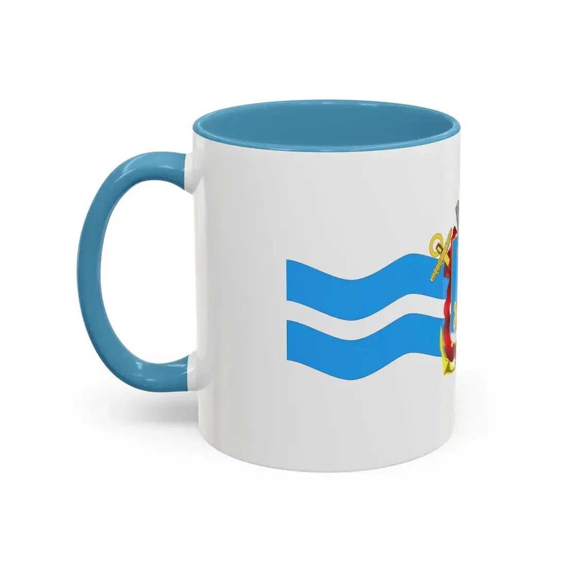 Flag of Mykolaiv Ukraine - Accent Coffee Mug - Go Mug Yourself
