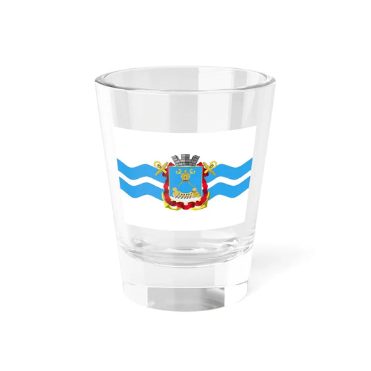 Flag of Mykolaiv Ukraine - Shot Glass 1.5oz 1.5oz - Go Mug Yourself