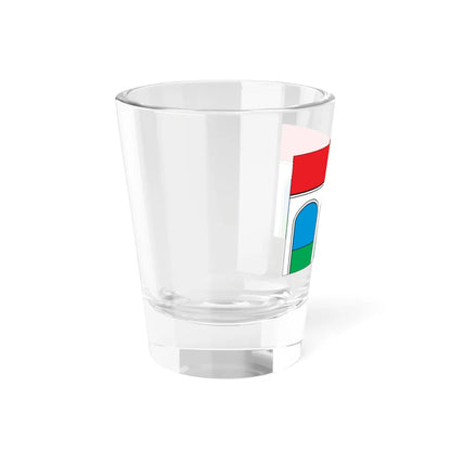 Flag of Mytishchi Rural Settlement Moscow Oblast (Russia) Shot Glass 1.5oz - Go Mug Yourself