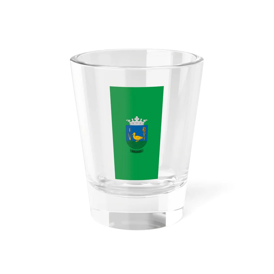 Flag of Nadasd (Hungary) Shot Glass 1.5oz 1.5oz - Go Mug Yourself