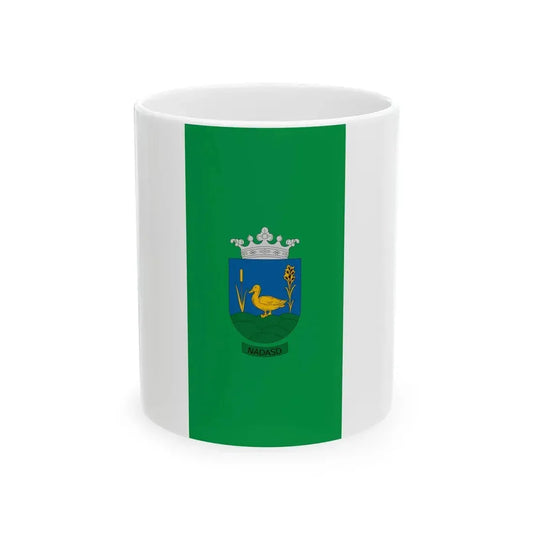 Flag of Nadasd (Hungary) White Coffee Mug 11oz - Go Mug Yourself