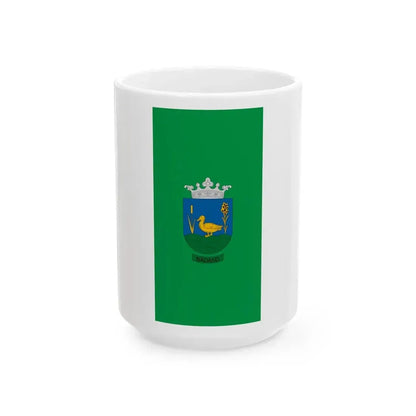 Flag of Nadasd (Hungary) White Coffee Mug 15oz - Go Mug Yourself