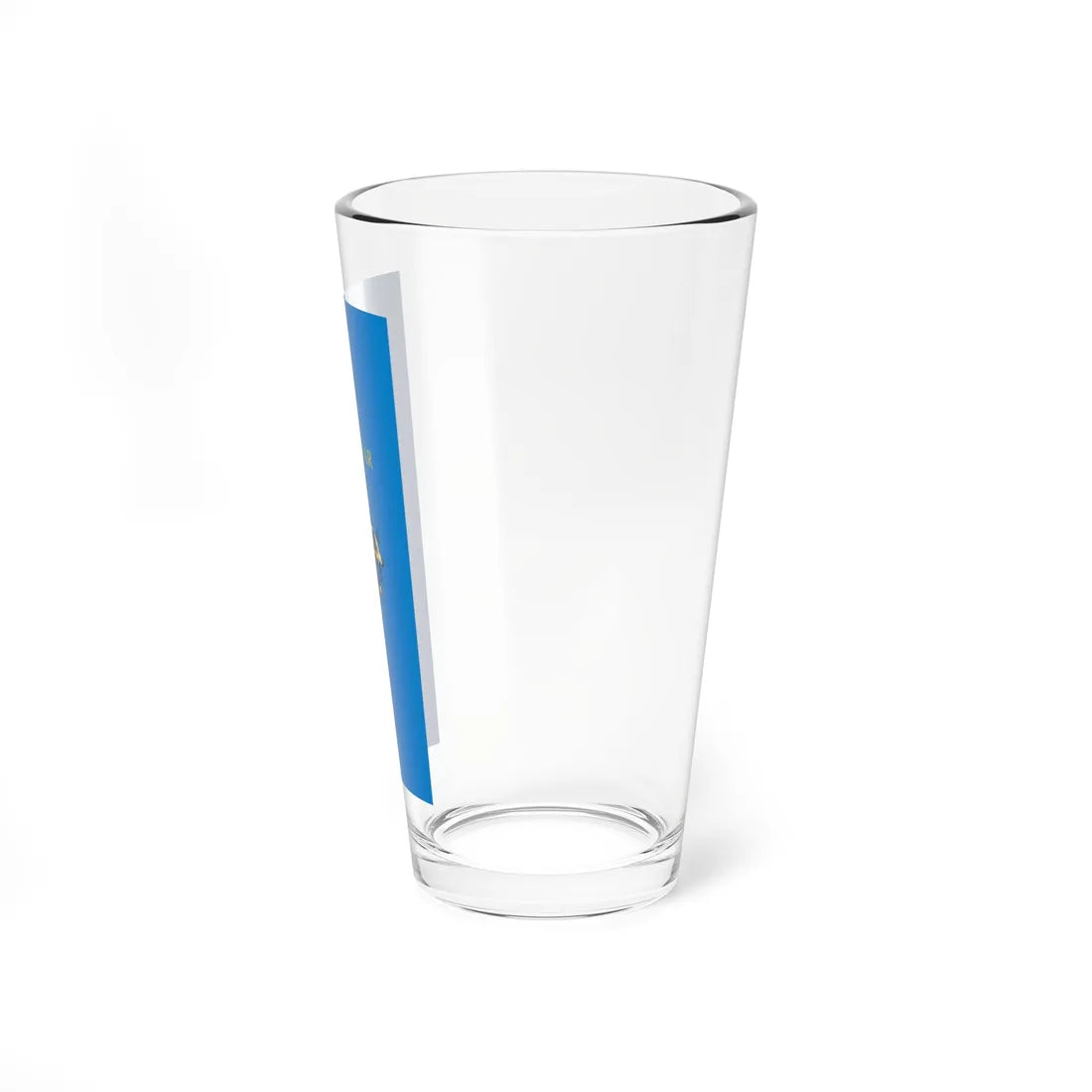 Flag of Nadudvar vertical (Hungary) Pint Glass 16oz - Go Mug Yourself
