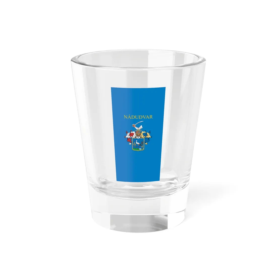 Flag of Nadudvar vertical (Hungary) Shot Glass 1.5oz 1.5oz - Go Mug Yourself
