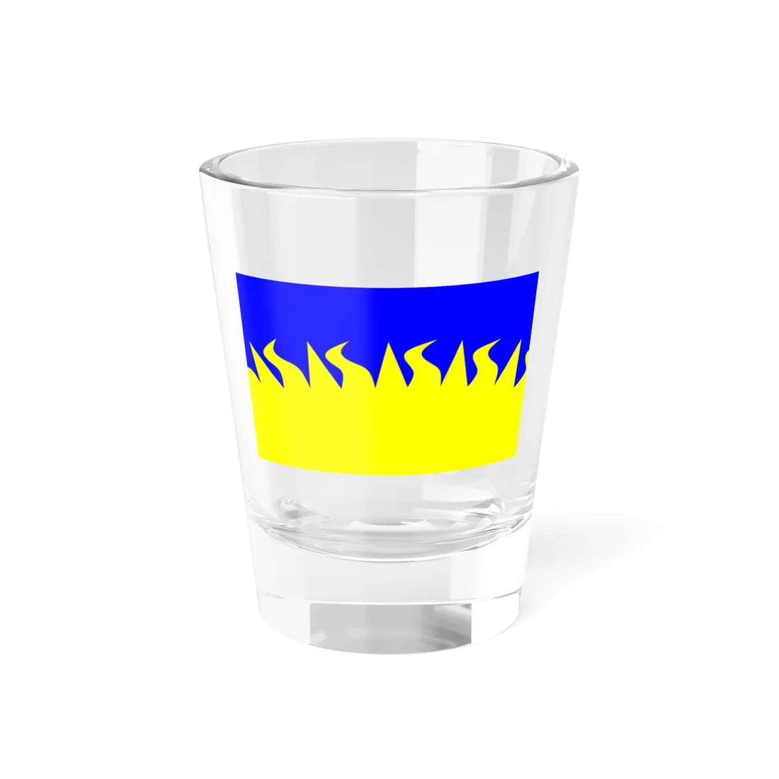 Flag of Nadur 1993-2000 (Malta) Shot Glass 1.5oz 1.5oz - Go Mug Yourself