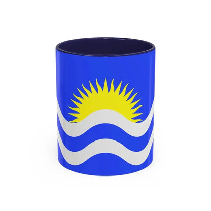 Flag of Nadur Malta - Accent Coffee Mug 11oz Navy - Go Mug Yourself