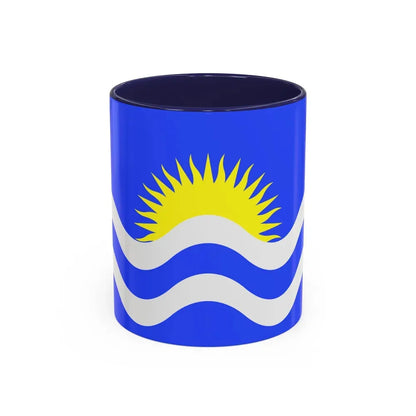 Flag of Nadur Malta - Accent Coffee Mug 11oz Navy - Go Mug Yourself