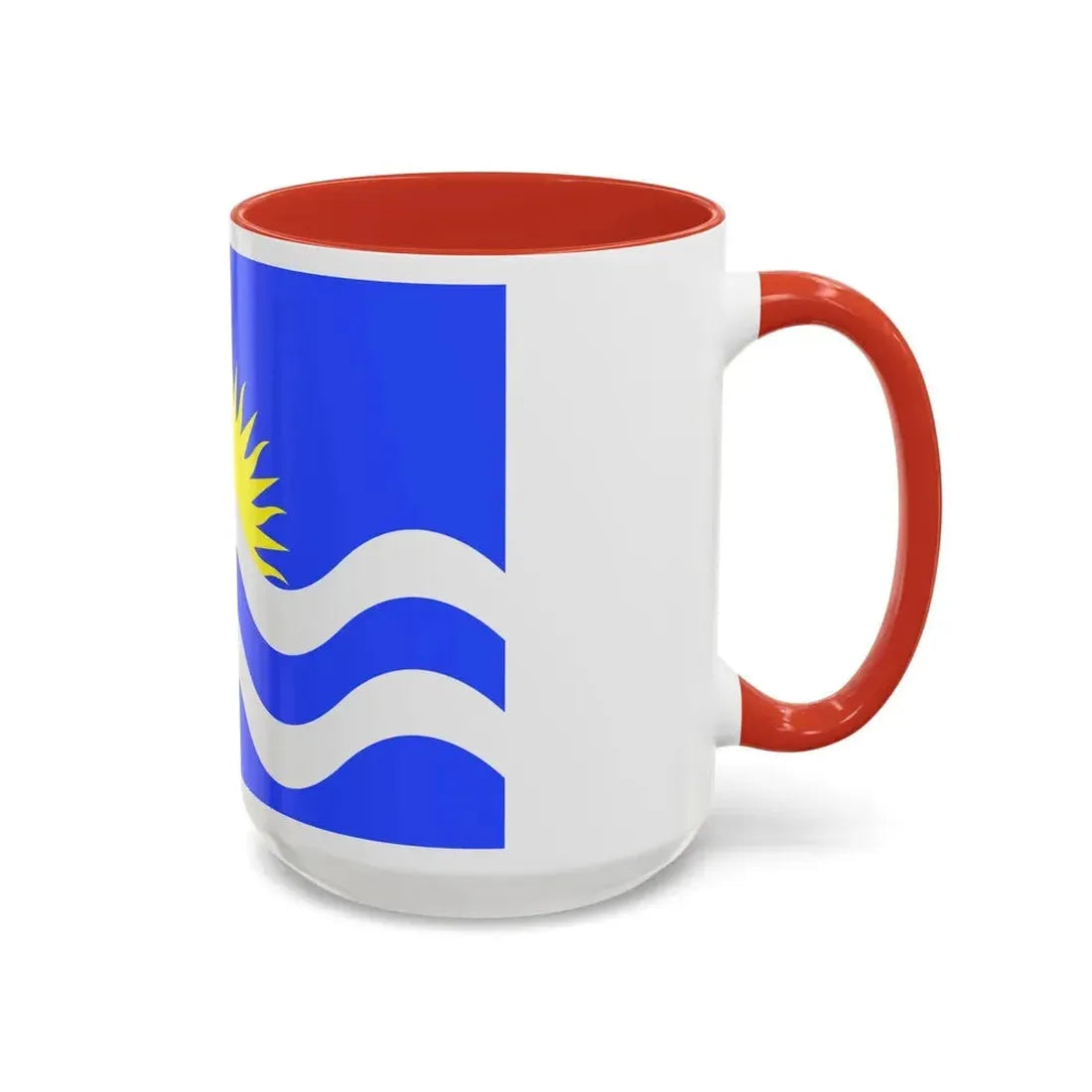 Flag of Nadur Malta - Accent Coffee Mug - Go Mug Yourself