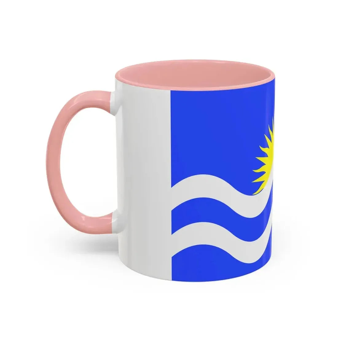 Flag of Nadur Malta - Accent Coffee Mug - Go Mug Yourself