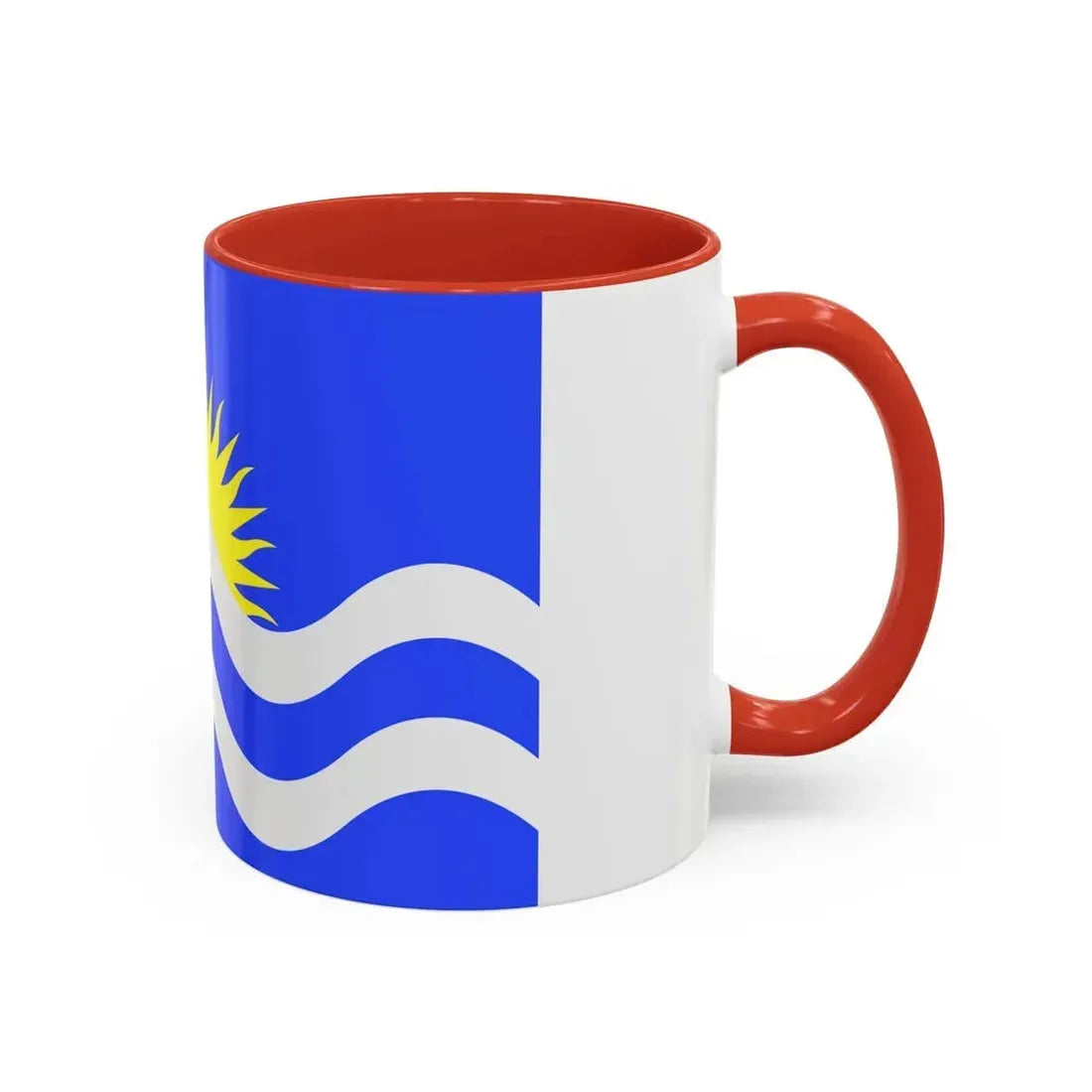 Flag of Nadur Malta - Accent Coffee Mug - Go Mug Yourself