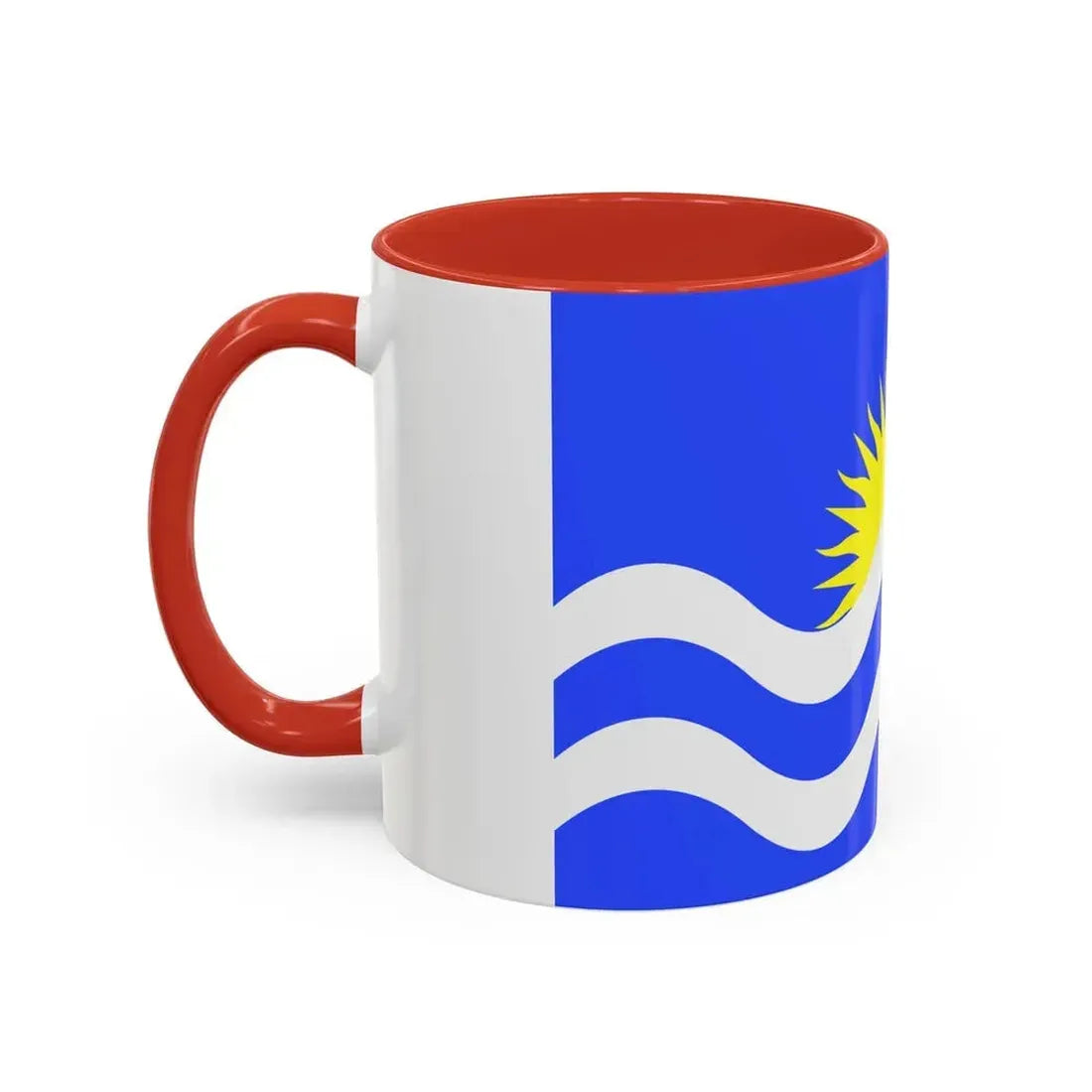 Flag of Nadur Malta - Accent Coffee Mug - Go Mug Yourself