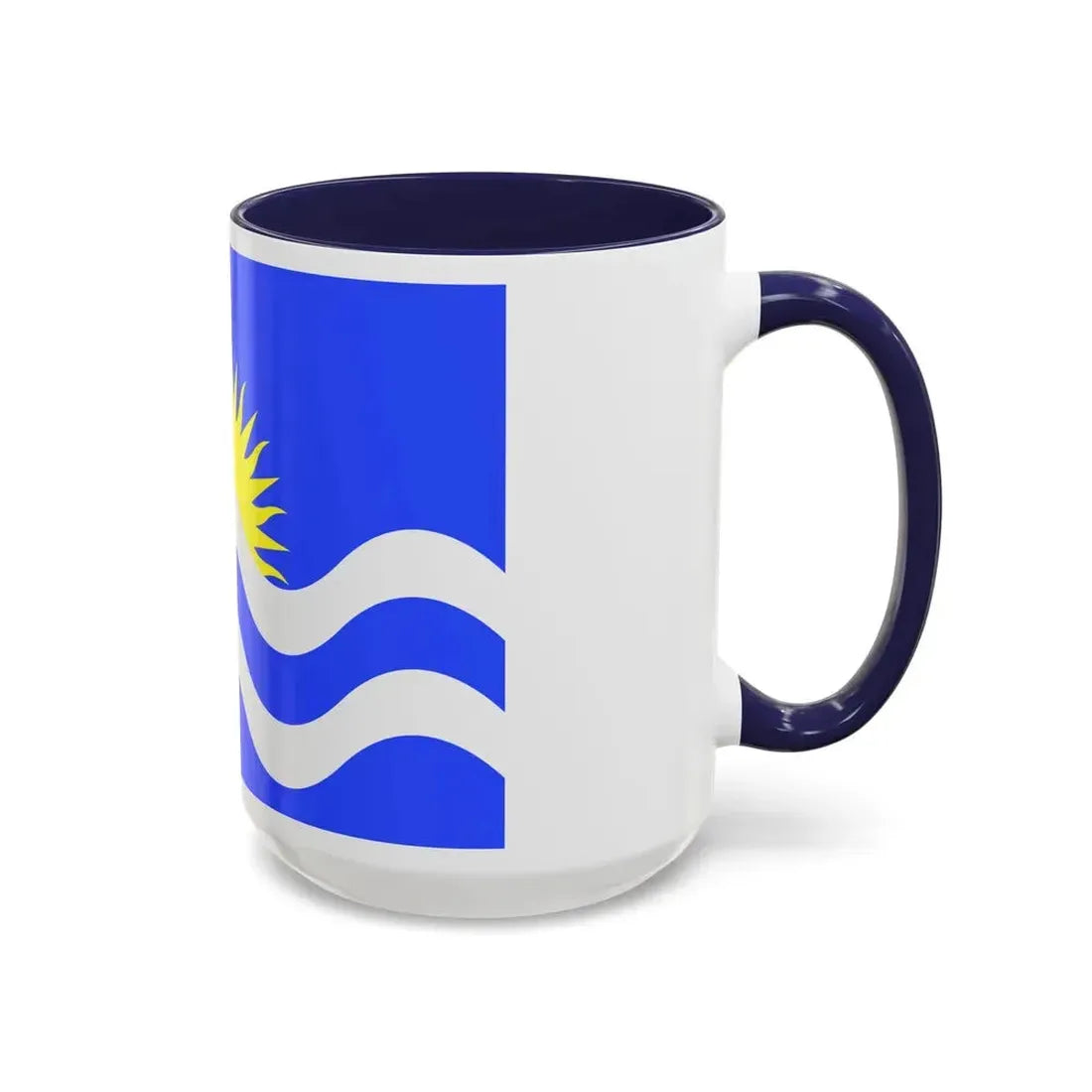 Flag of Nadur Malta - Accent Coffee Mug - Go Mug Yourself
