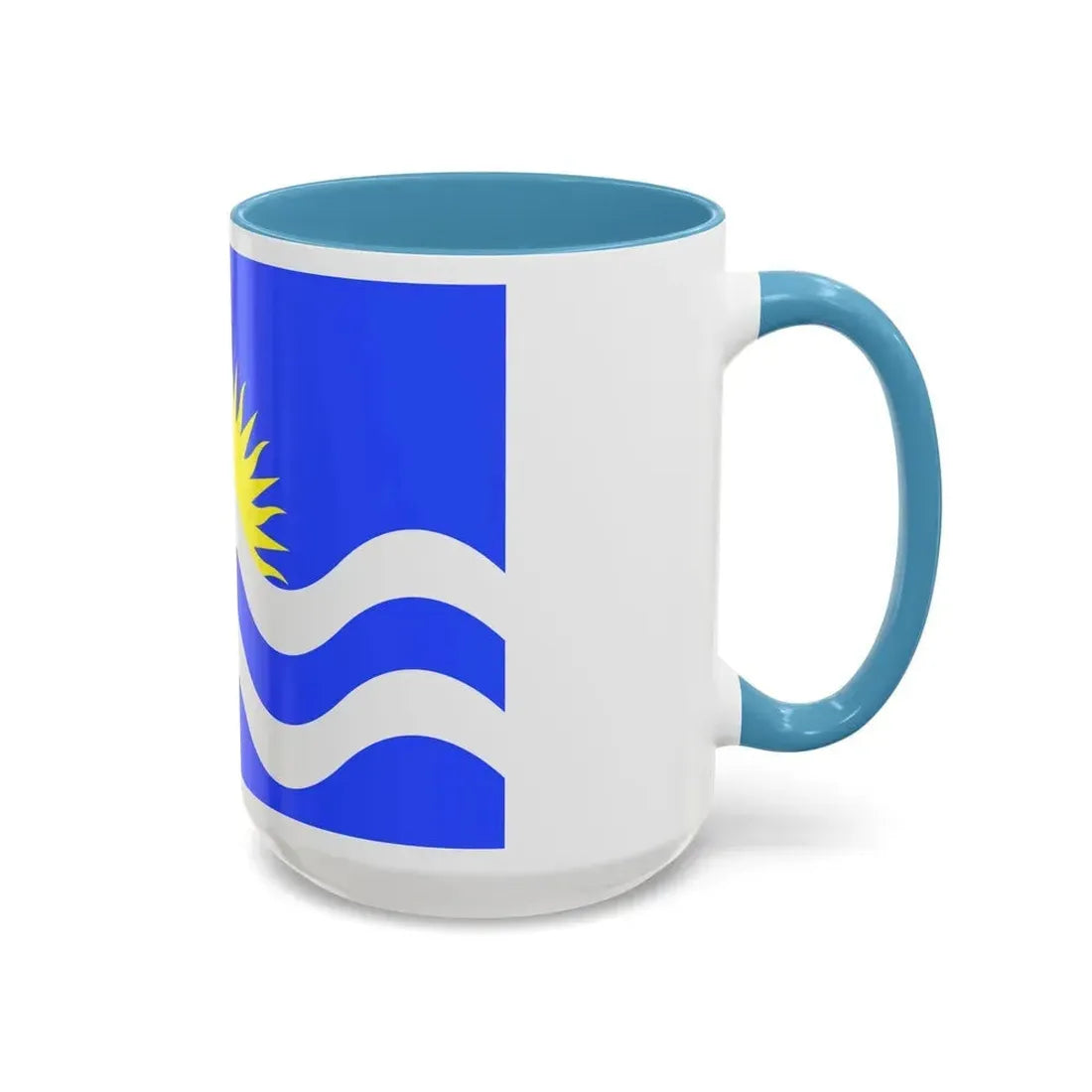 Flag of Nadur Malta - Accent Coffee Mug - Go Mug Yourself