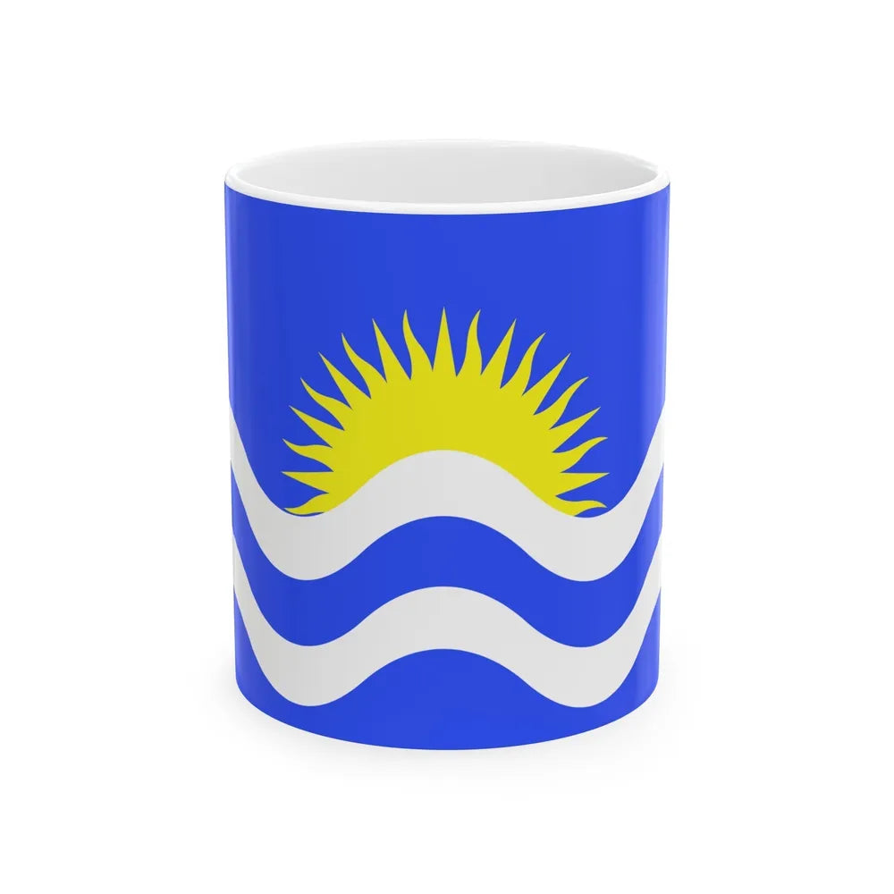 Flag of Nadur Malta - White Coffee Mug-11oz-Go Mug Yourself