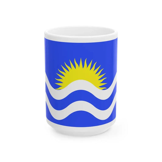 Flag of Nadur Malta - White Coffee Mug 15oz - Go Mug Yourself