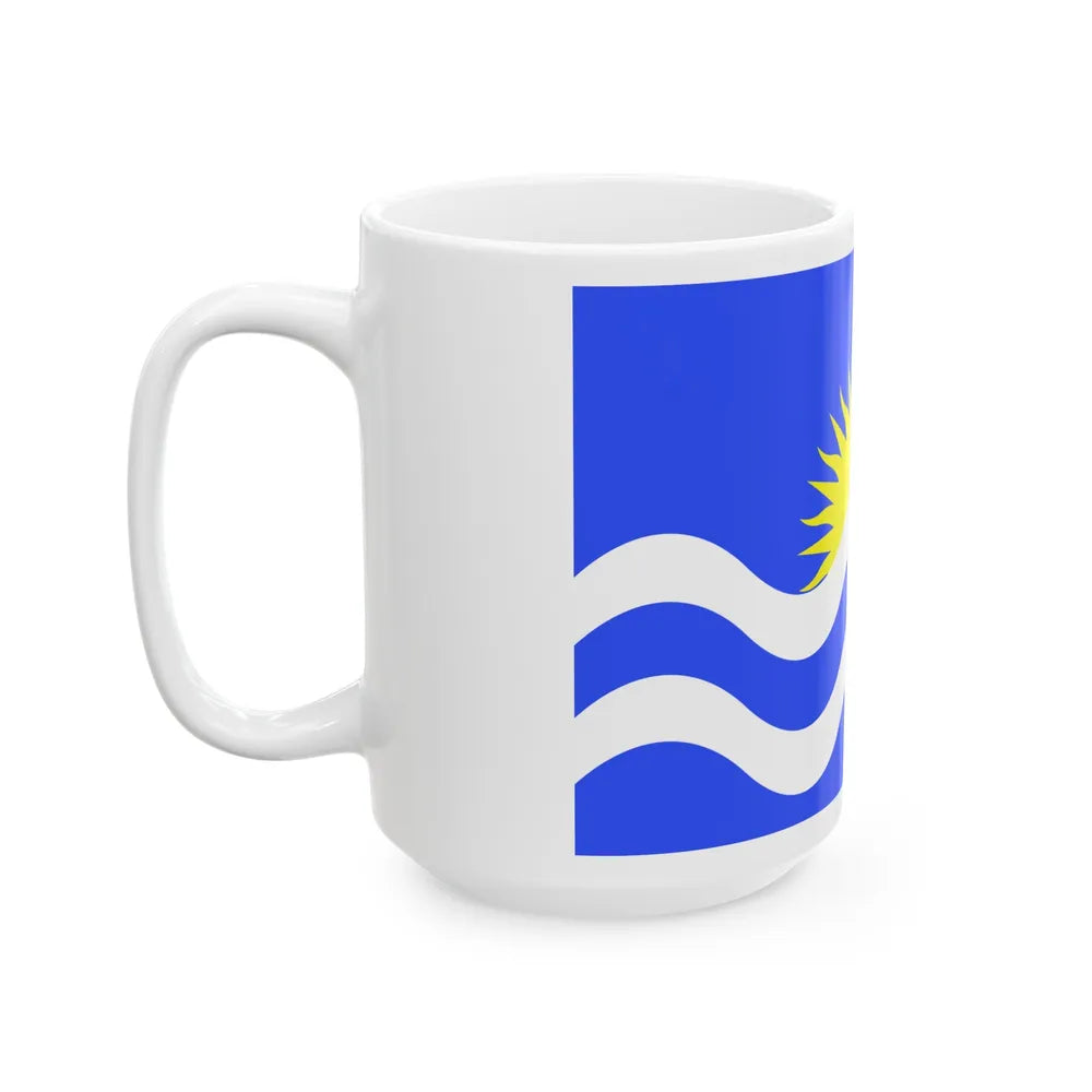 Flag of Nadur Malta - White Coffee Mug-Go Mug Yourself