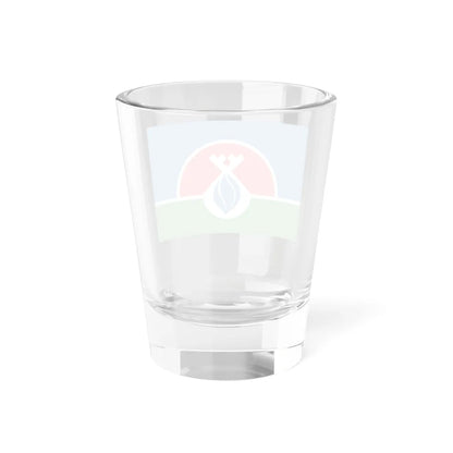 Flag of Nadymsky rayon Yamalo-Nenetsky AO (Russia) Shot Glass 1.5oz - Go Mug Yourself
