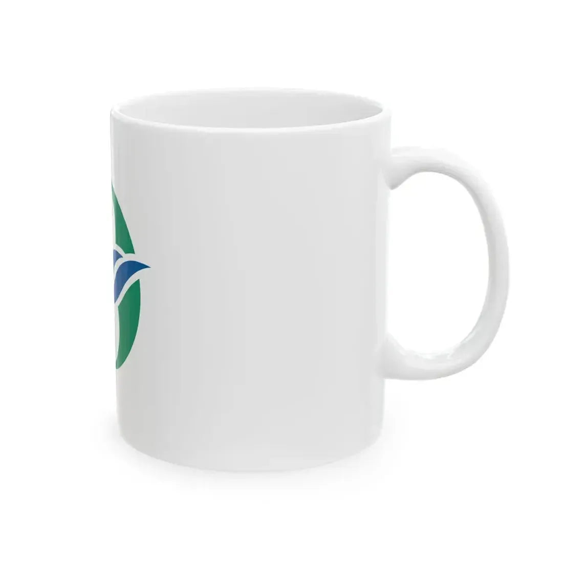 Flag of Nagahama Shiga (Japan) White Coffee Mug - Go Mug Yourself