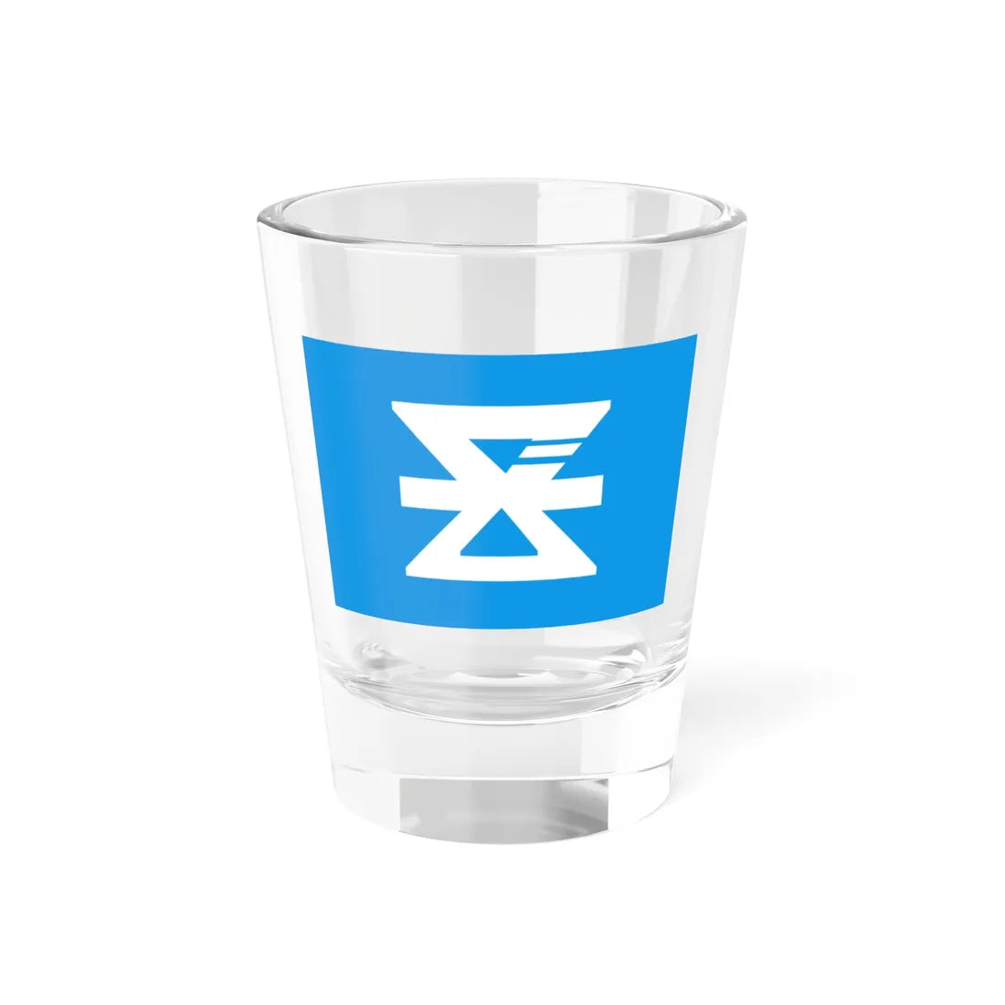 Flag of Nagaizumi Shizuoka (Japan) Shot Glass 1.5oz 1.5oz - Go Mug Yourself